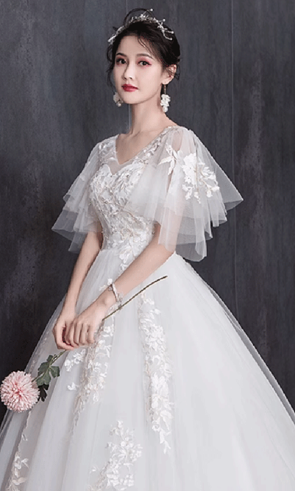 Wedding Dress 2025 - Palace-Style for Summer